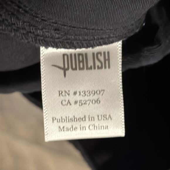 Publish Men's Legacy Jogger Black Size 34 - Picture 9 of 10